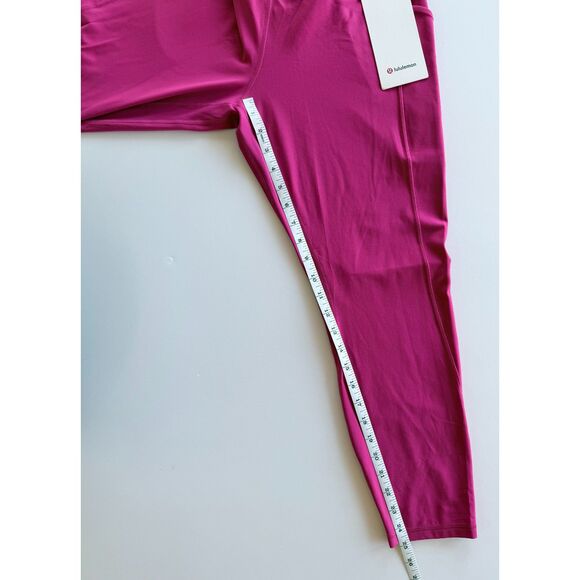 NWT Lululemon Align Leggings 25" Pant with Pockets in Passionate Pink Size 14 - Picture 13 of 15